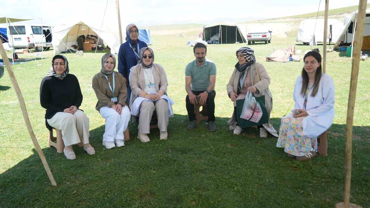 Muş’ta mevsimlik tarım işçilerine konaklama alanlarında kapsamlı sağlık taraması