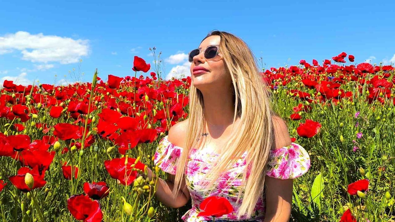 Muş Taşoluk’ta Doğal Gelincik Tarlası Kırmızı Bir Örtü Oluşturdu
