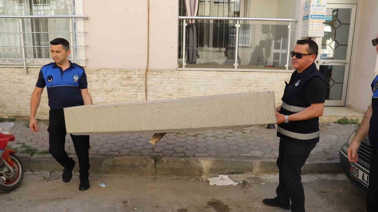 Nazilli Belediyesi, kaldırım işgallerine yönelik denetimleri yoğunlaştırdı