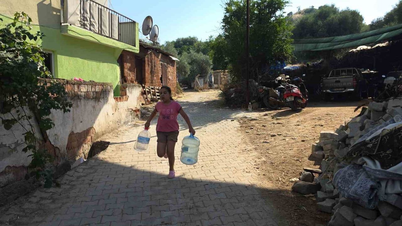Nazilli'de zirai alan yangını kontrol altına alındı