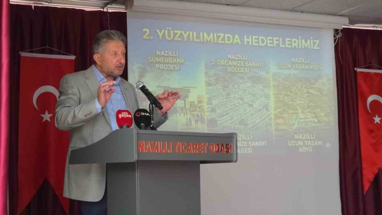 Nazilli Ticaret Odası başkanı Arslan Buharkent’te üyelerle buluştu