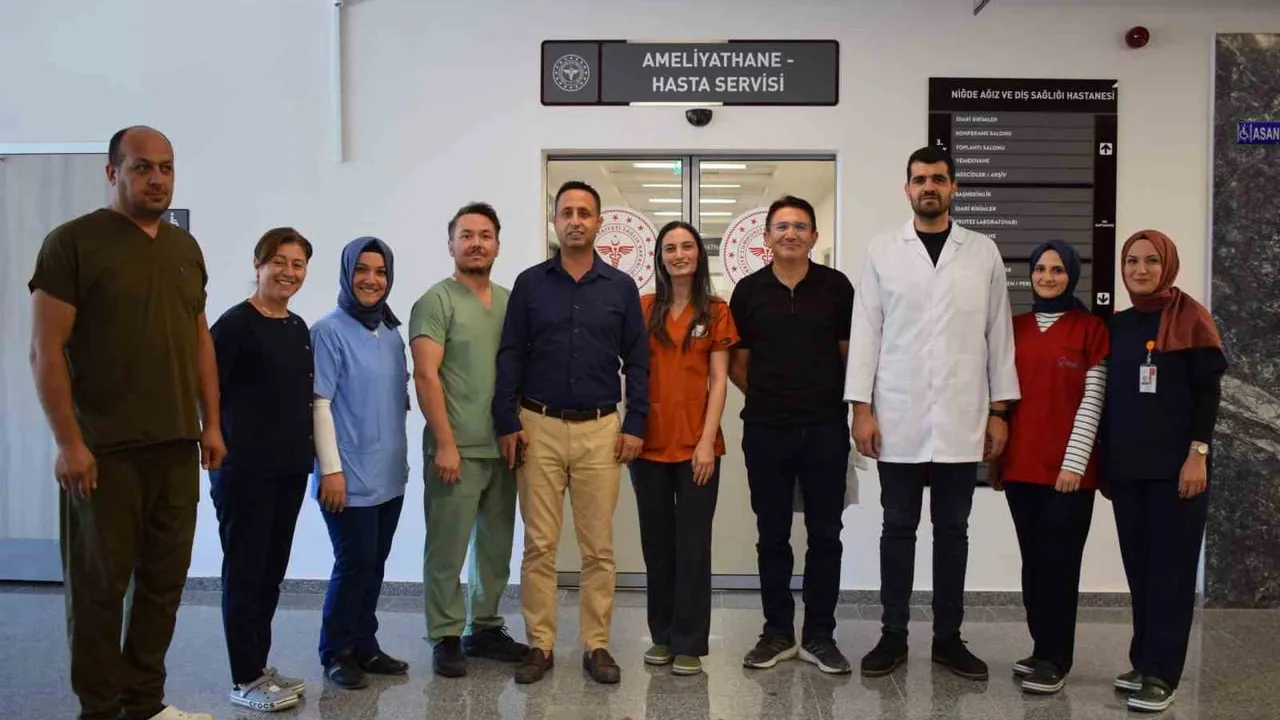 Niğde ağız ve diş sağlığı hastanesi'nde yeni ameliyathane faaliyete geçti