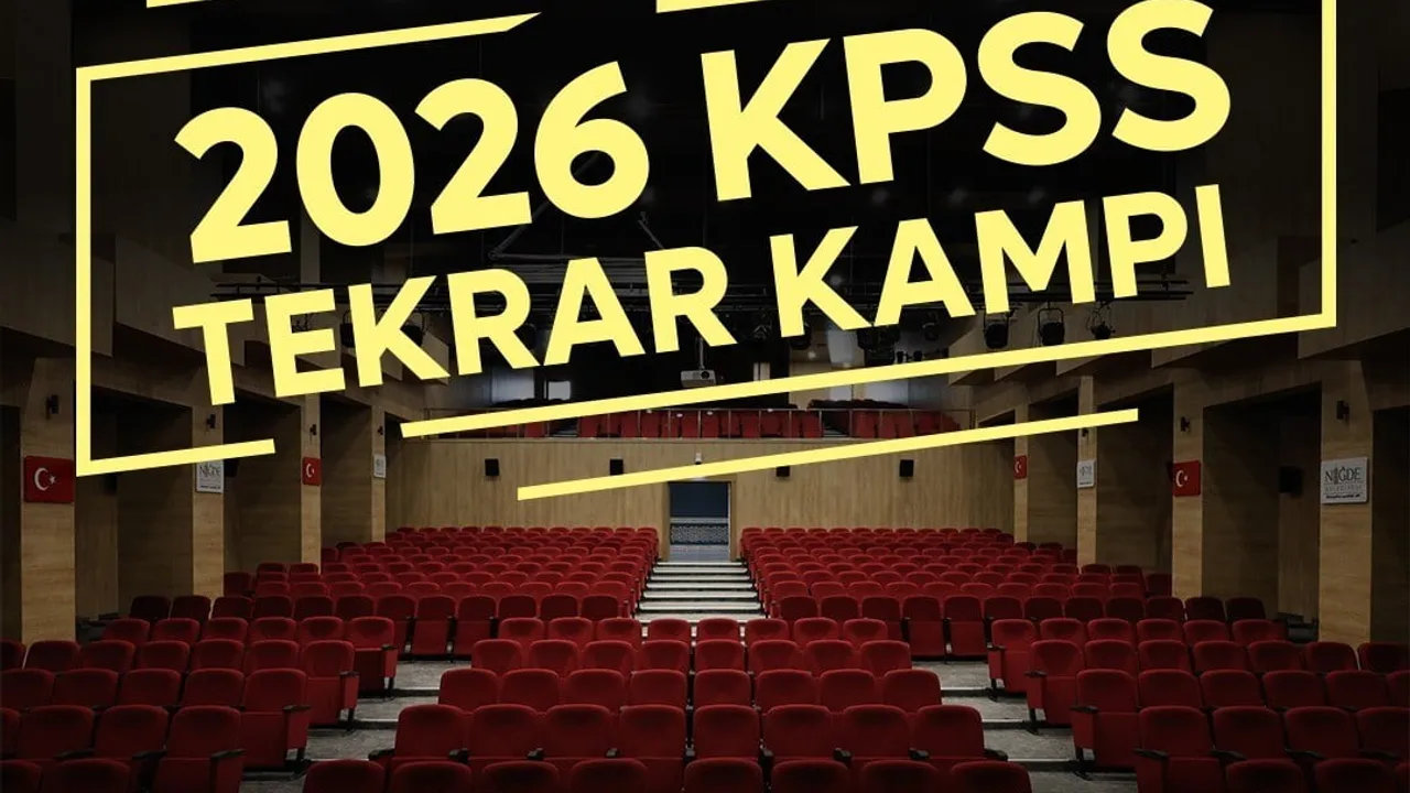 Niğde Belediyesi ücretsiz 2026 KPSS tekrar kampı düzenliyor