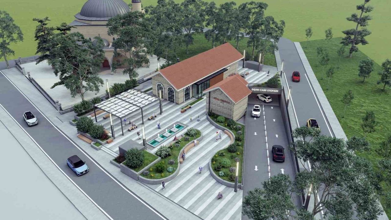 Niğde'de katlı otopark ve Dışarı Camii meydan projesinde çalışmalar başladı