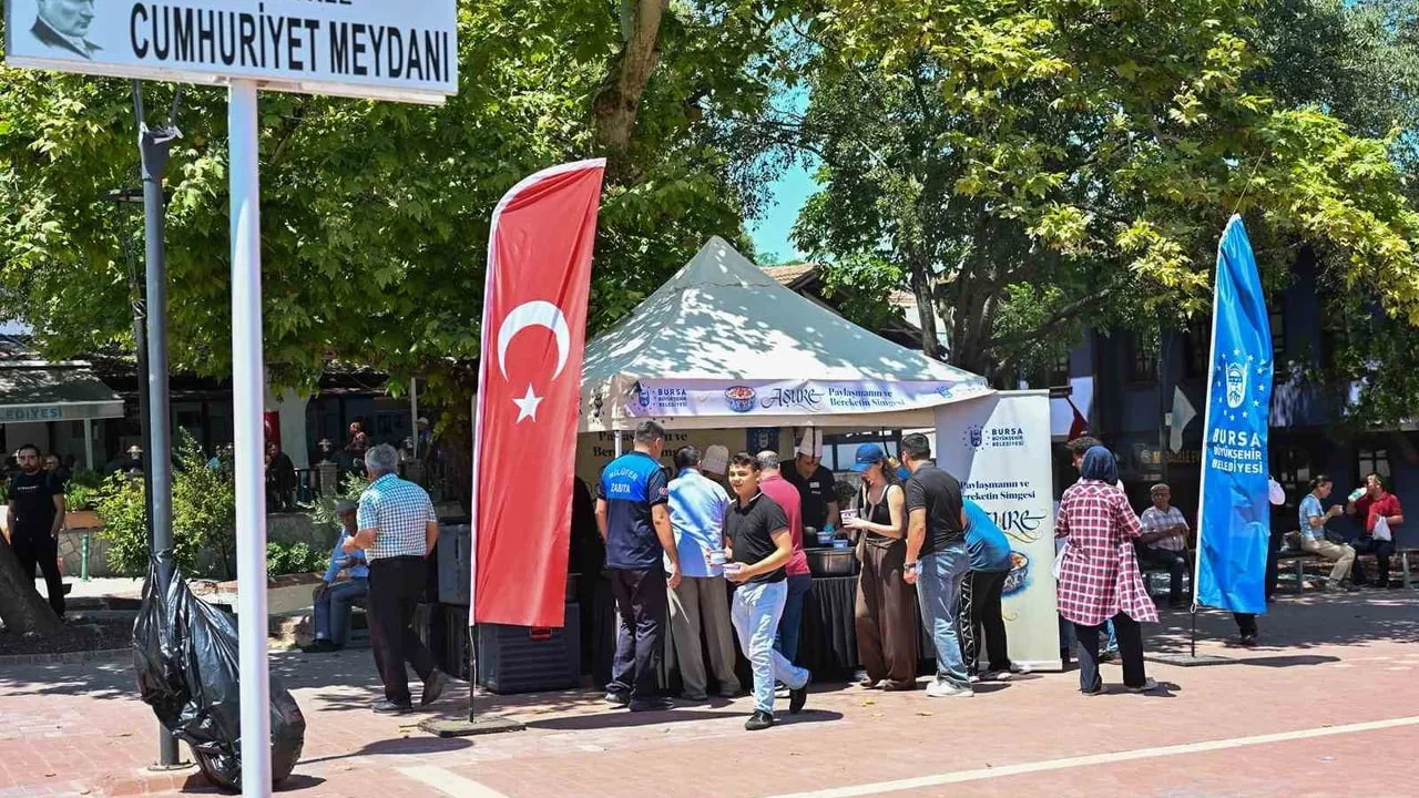 Nilüfer'de muharrem ayının bereketi yaşanıyor