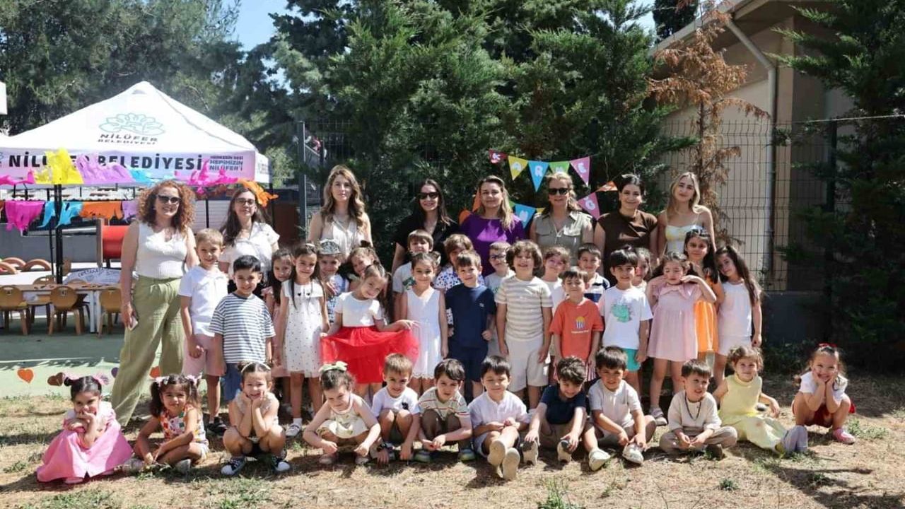 Nilüferli miniklerde karne heyecanı