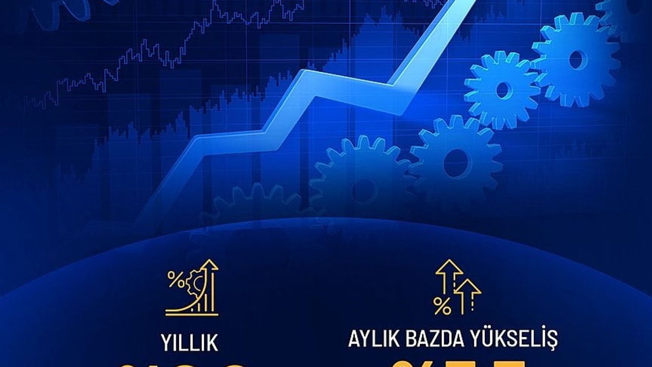 Nisanda sanayi üretimi yıllık yüzde 6,0 arttı
