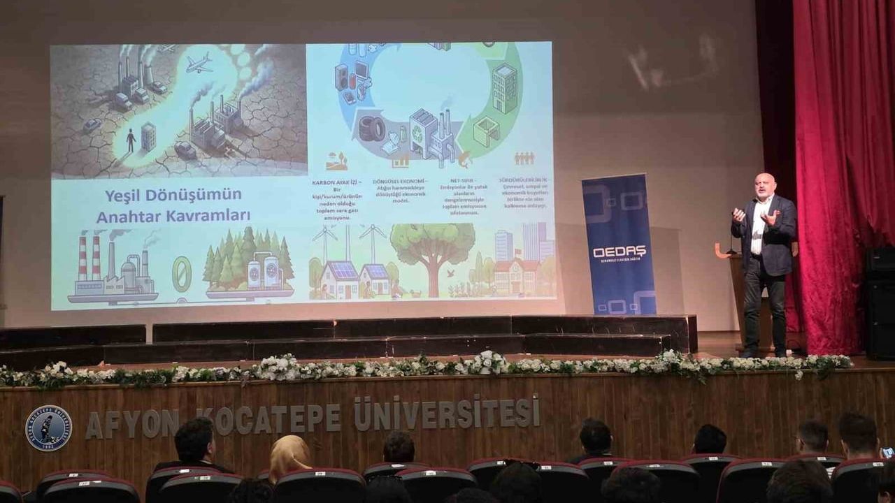 OEDAŞ ve ESO’dan Afyon Kocatepe Üniversitesi’nde 'Yeşil Yakalı' eğitimi