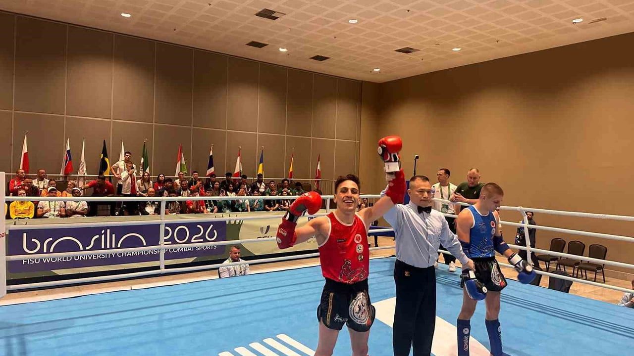 OMÜ'lü sporcu Brezilya'da dünya şampiyonu oldu