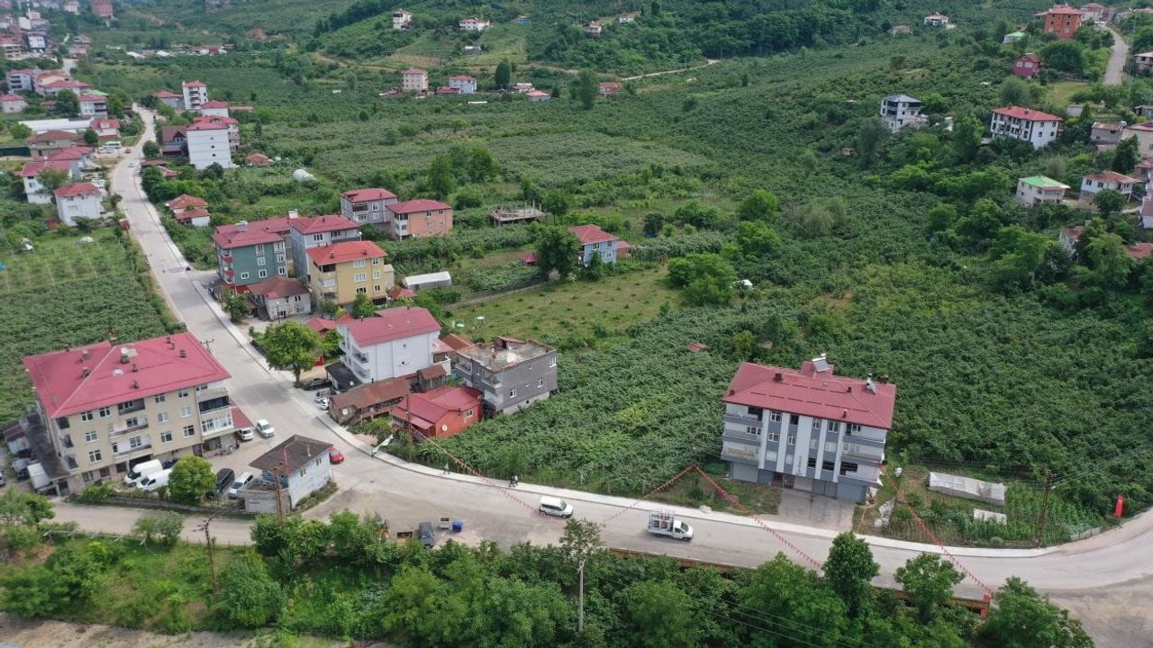 Ordu’da Kayabaşı Mahallesi'nde 3 bin 500 metrelik kaldırım çalışması