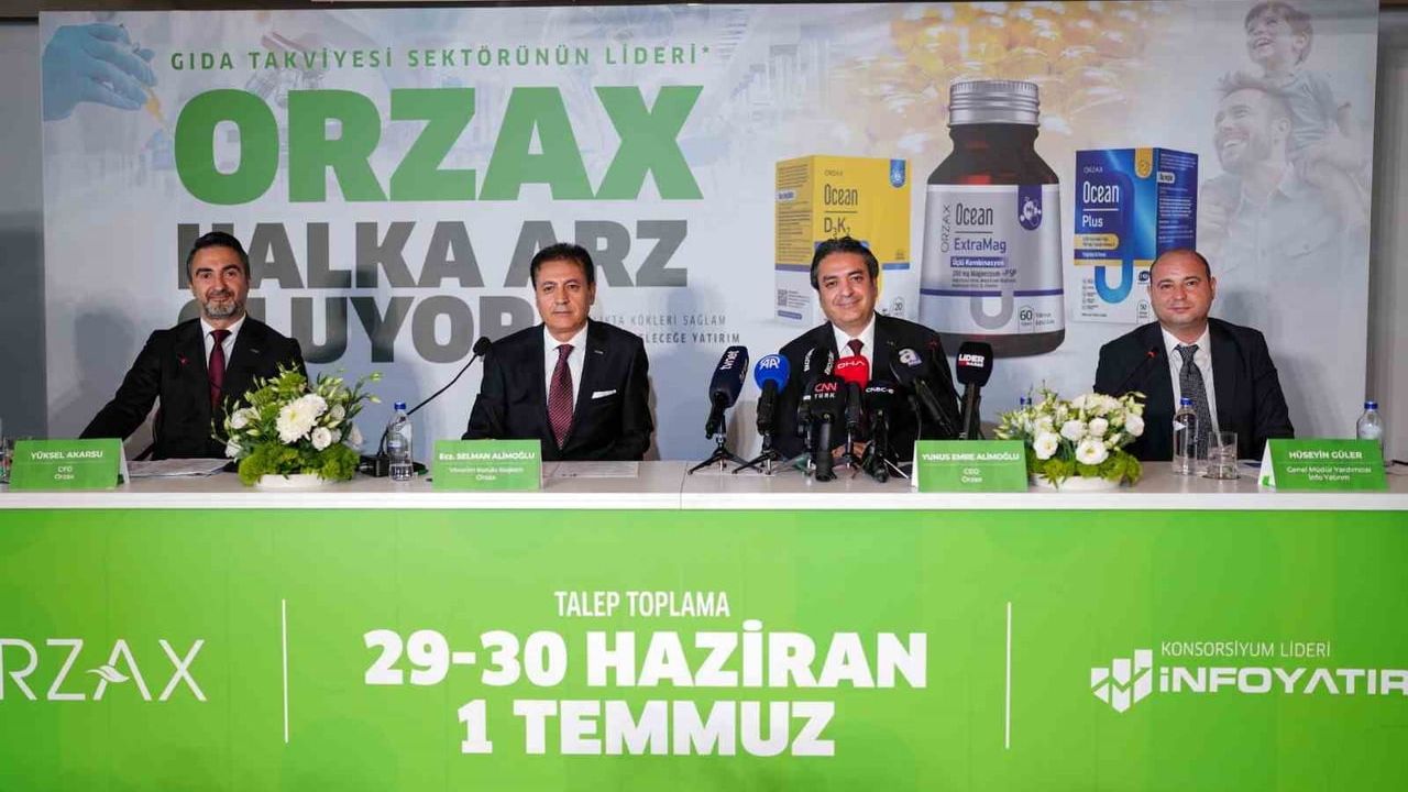 Orzax halka arzla 3.622.500.000 TL kaynak sağlamayı hedefliyor