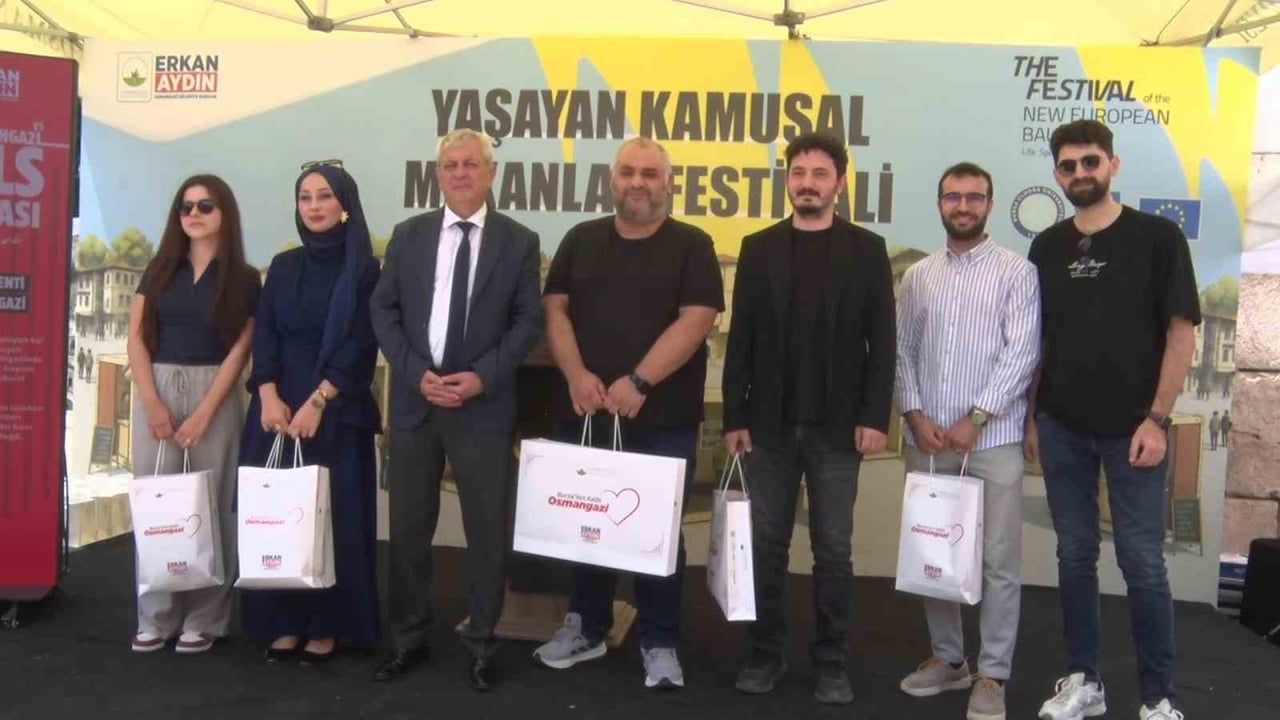 Osmangazi'de 'Bursa’nın Fethi 700. Yıl Reels Video Yarışması'nda ödüller dağıtıldı