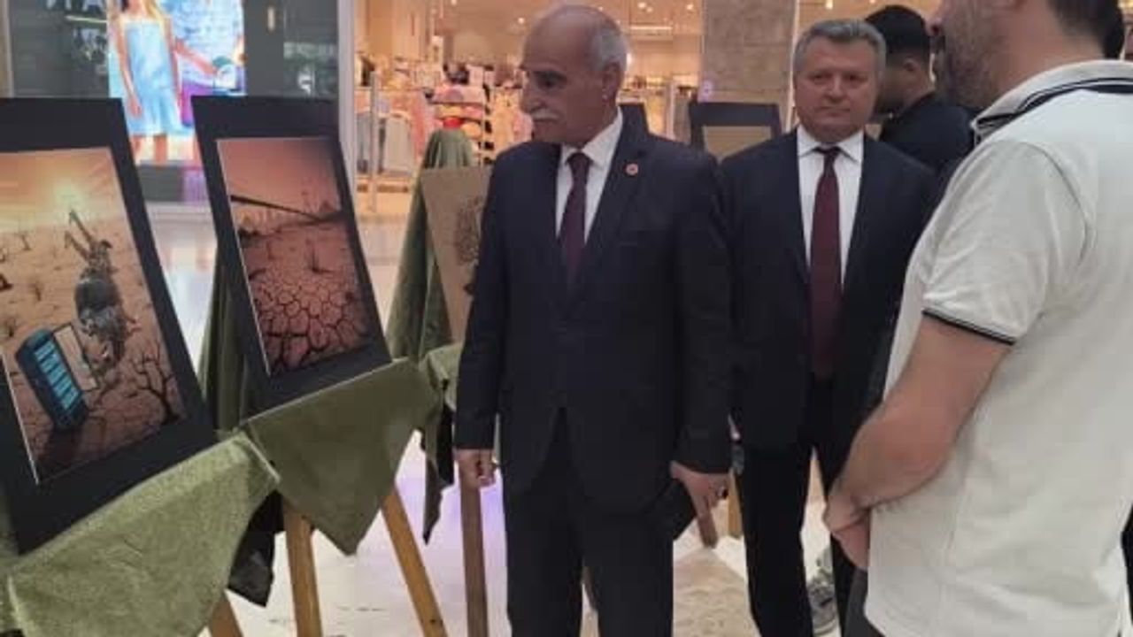Osmaniye'de Çevre Haftası: Misak-ı Milli Anadolu Lisesi 'Eko-Denge' Resim Sergisi Açıldı