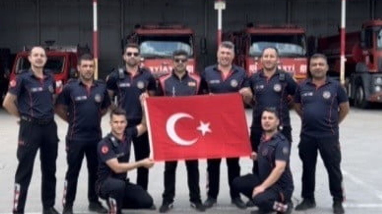 Osmaniye itfaiyesinden A Milli Takım'a klipli destek