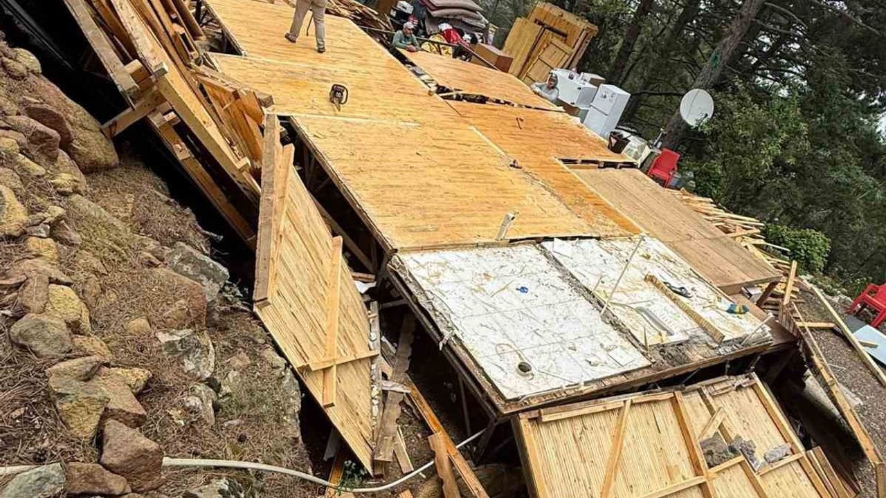 Osmaniye Olukbaşı Yaylası'nda 225 Kaçak Yapının Yıkımı Sürüyor