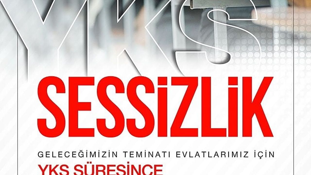 ÖSYM başkanı Ersoy uyardı: YKS süresi boyunca sessiz olalım