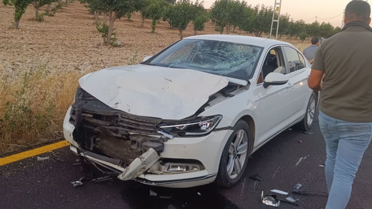 Otomobil ile motosiklet çarpıştı: 4 yaralı