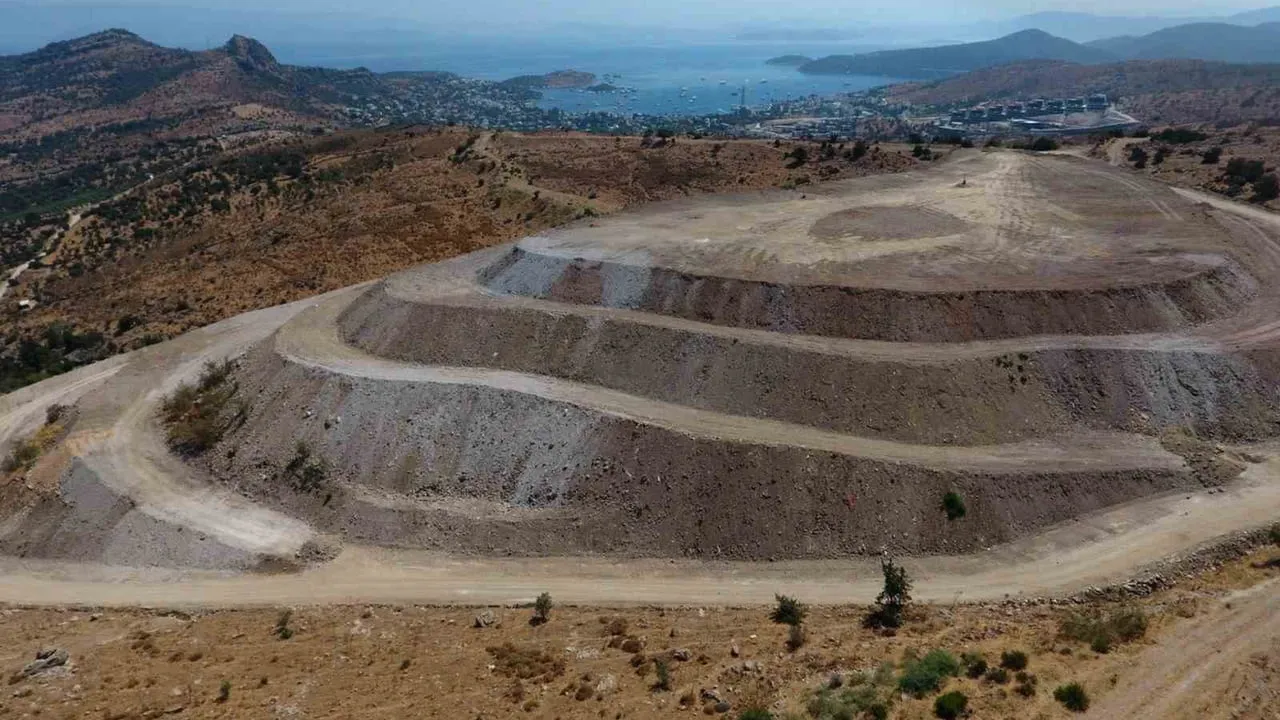 Peksimet hafriyat sahası kapatıldı