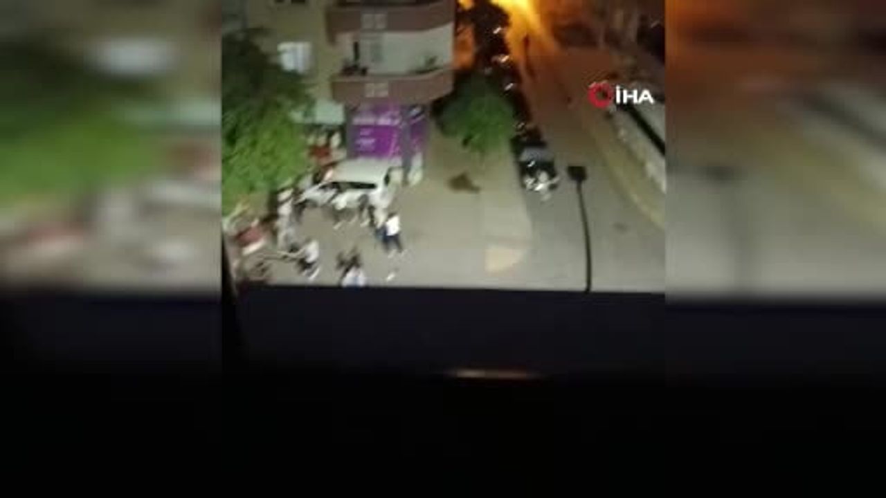Pendik'te akrabalar arasında silahlı ve bıçaklı kavga: 12 yaralı