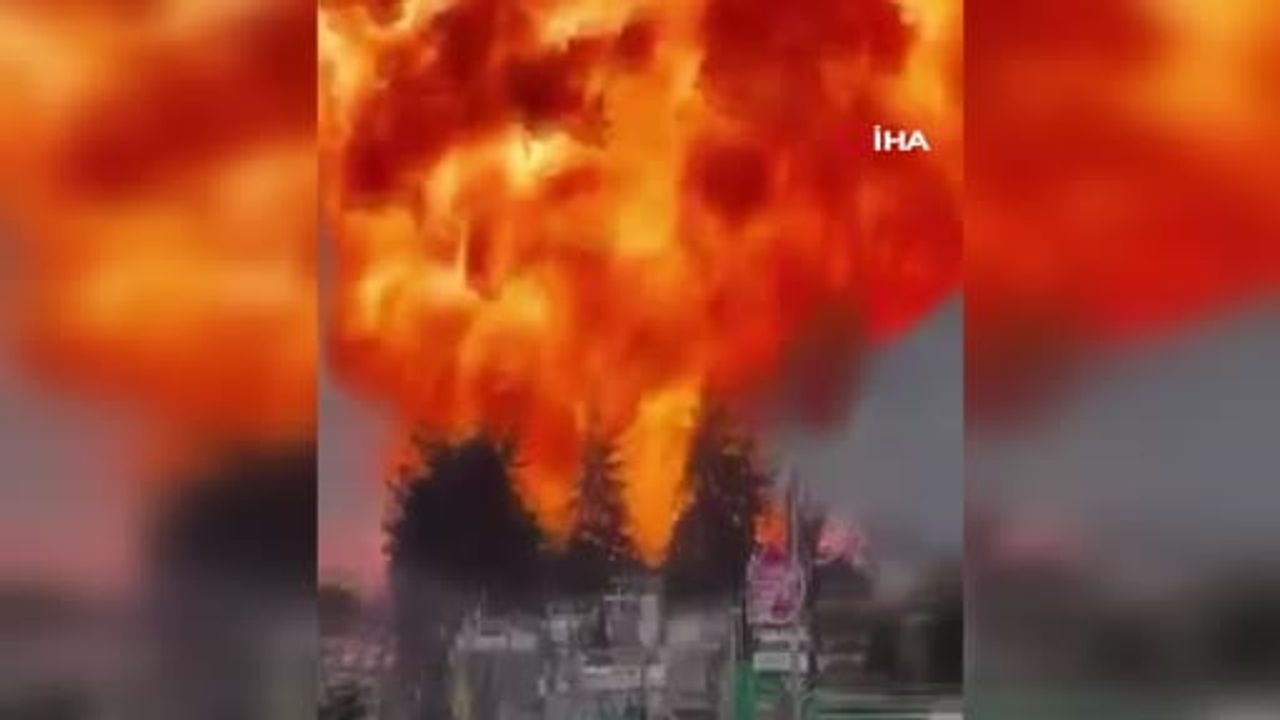 Puebla'da 4 LPG tankeri patladı, yaklaşık 2 bin kişi tahliye edildi