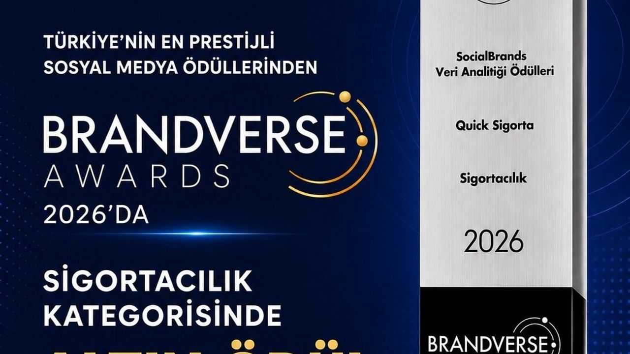 Quick Sigorta Brandverse Awards’daki başarısını üçüncü yıla taşıdı