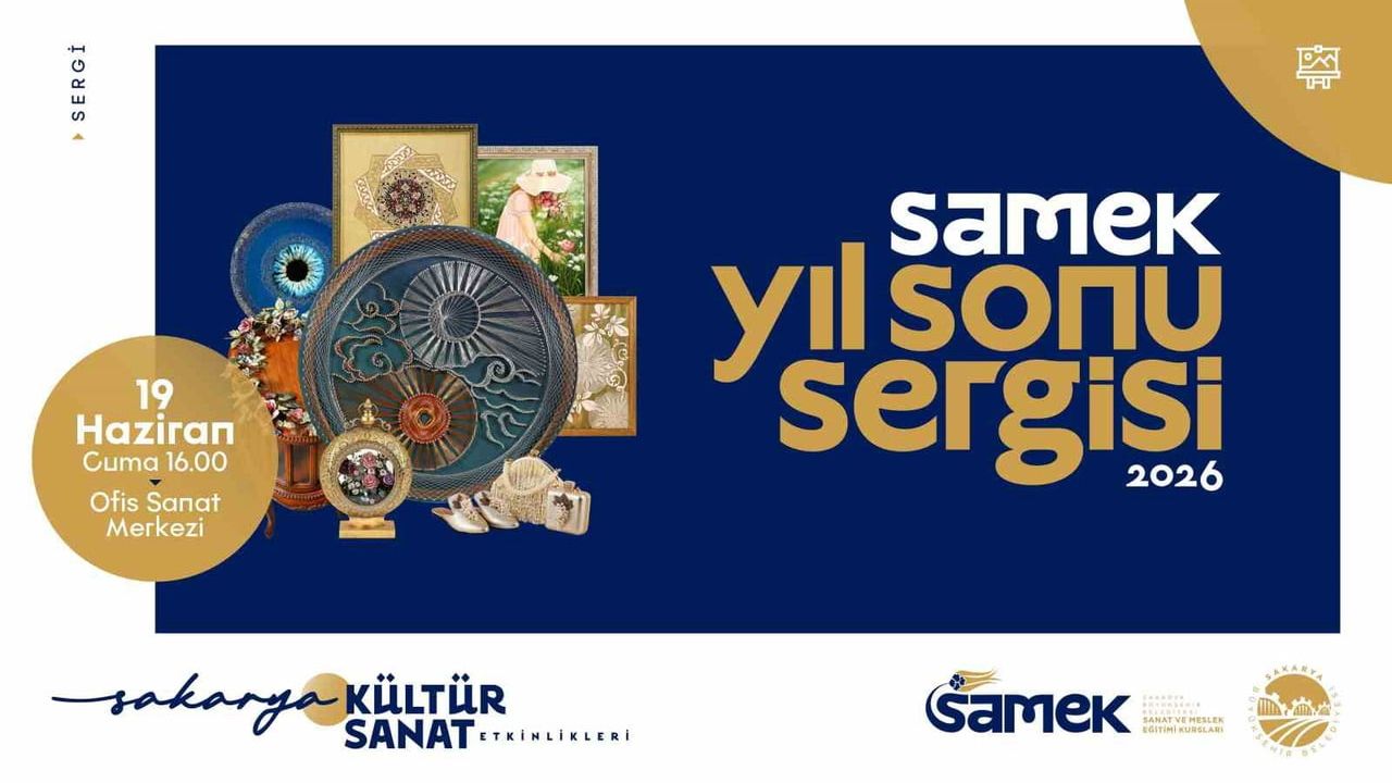 Sakarya'da SAMEK kursiyerlerinin eserleri Ofis Sanat Merkezi'nde sergilenecek