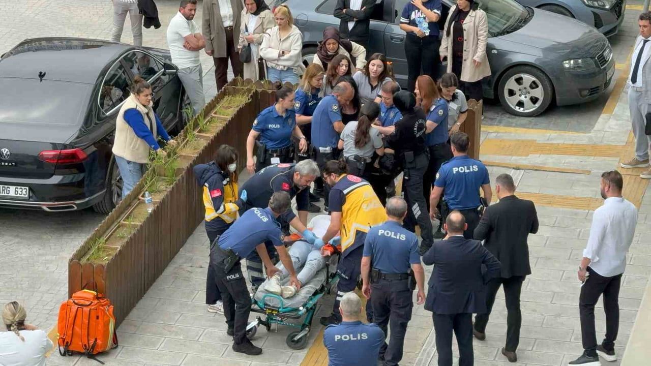 Samsun Adliyesi'nde kasten yaralama davası sonrası arbede: 8 kadın gözaltına alındı