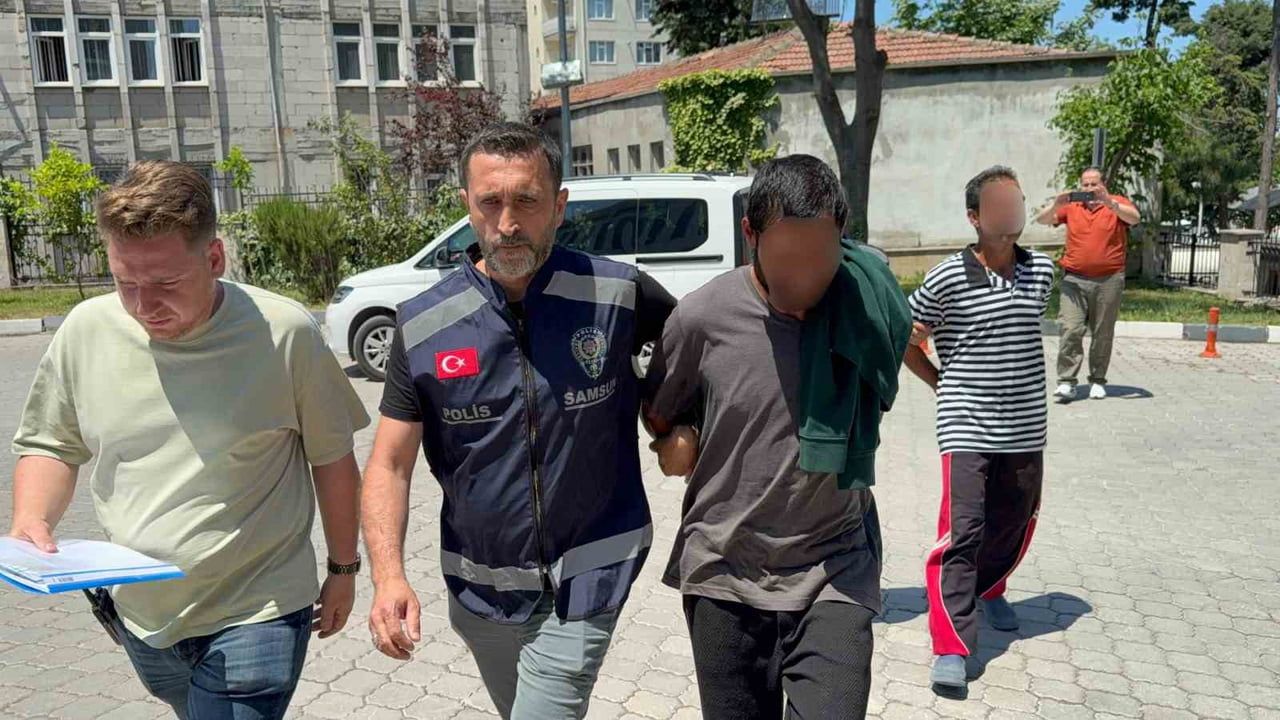 Samsun'da belediyeye ait 32 mazgal çalındı, iki kişi gözaltına alındı