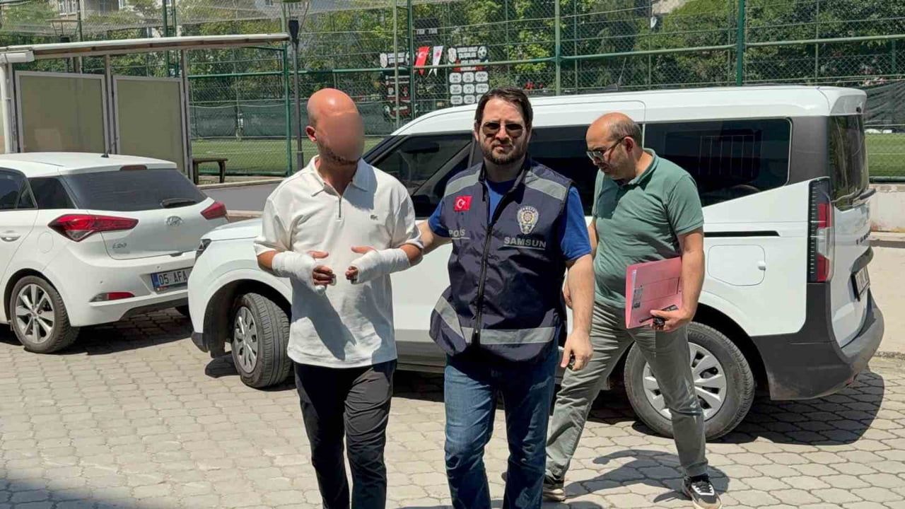 Samsun'da güzellik merkezinde çıkan kavgada eski eş hastanelik edildi; şüpheli gözaltında