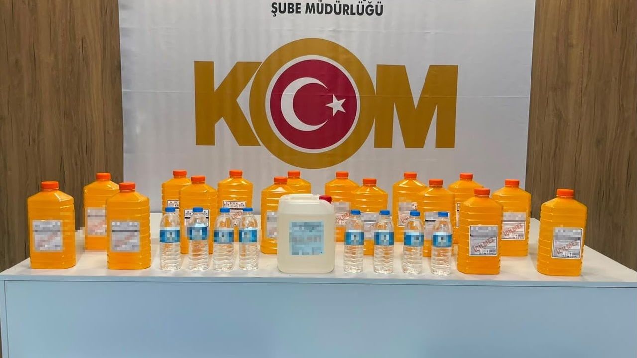 Samsun'da kaçak içki ve makaron operasyonu: Çok sayıda ürün ele geçirildi