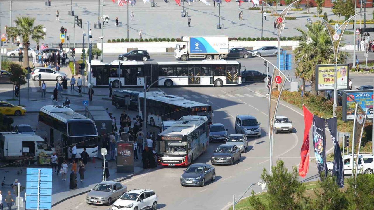 Samsun’da motorlu kara taşıtı sayısı bir yılda 37 bin 731 arttı