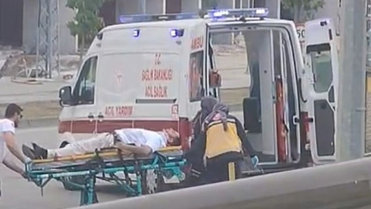 Samsun'da motosiklet kazası: 1 yaralı