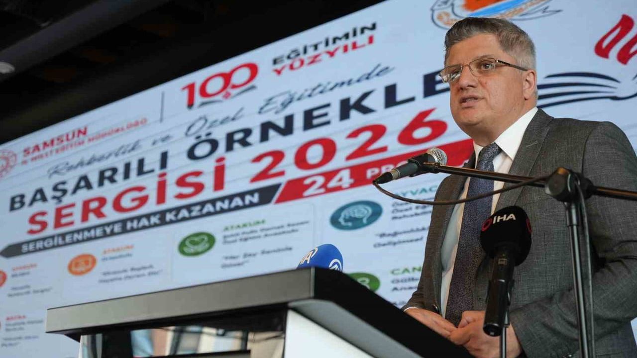 Samsun'da 'Rehberlik ve Özel Eğitimde Başarılı Örnekler Sergisi 2026'te 24 proje sergilendi