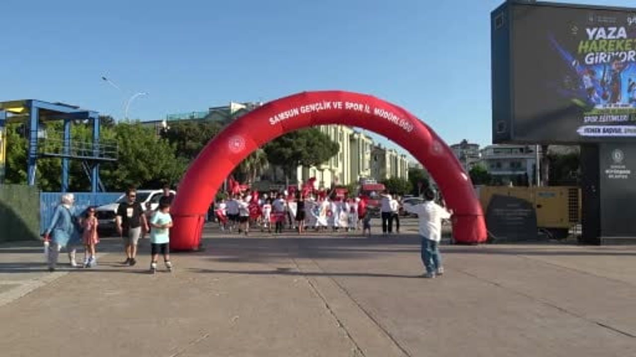 Samsun'da yaz spor okulları coşkuyla açıldı