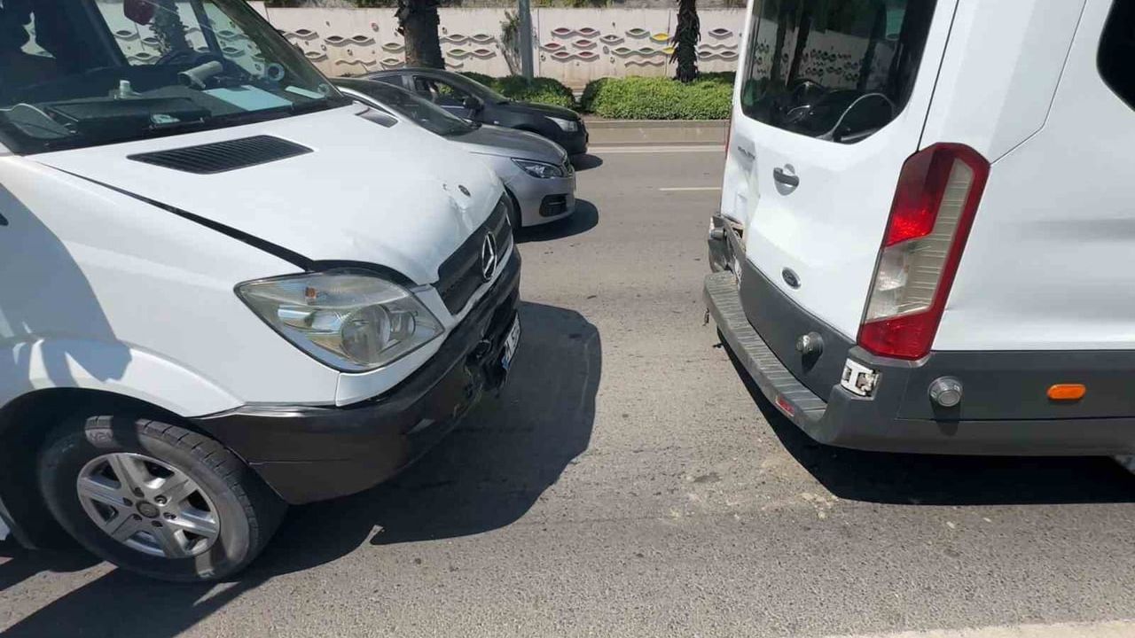 Samsun’da zincirleme trafik kazası: 1 yaralı