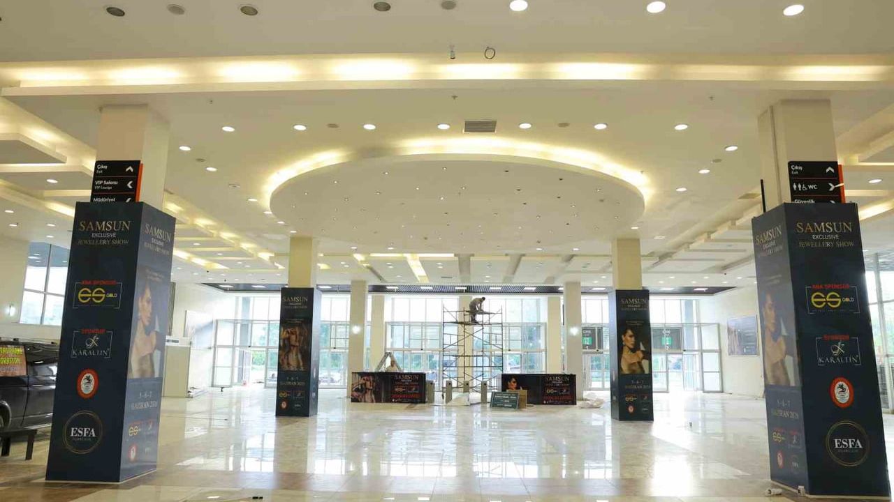 Samsun Fuar ve Kongre Merkezi yenilendi: 5-6-7 Haziran'da Kuyumculuk Fuarı ile açılıyor