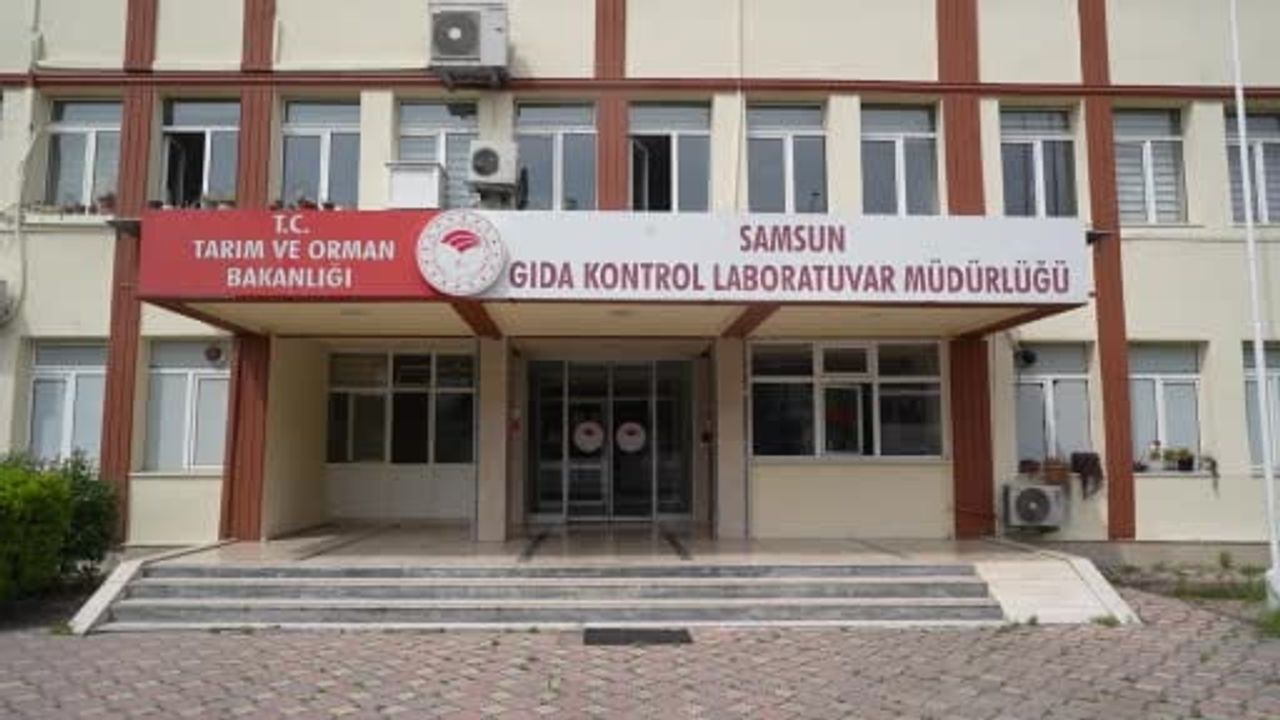 Samsun Gıda Kontrol Laboratuvarı'nda yılda yaklaşık 552 bin parametre inceleniyor