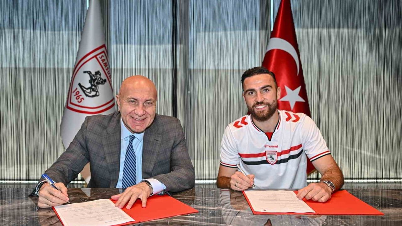 Samsunspor, Fatih Kaya ile 3+1 yıllık sözleşme imzaladı