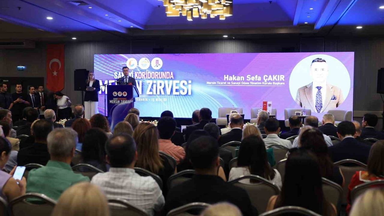 Sanayi koridorlarının kalbi Mersin'de attı