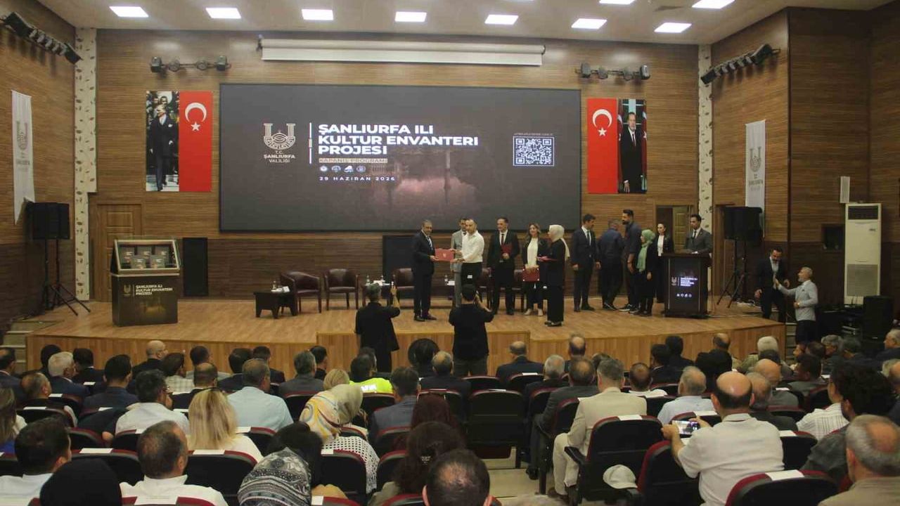 Şanlıurfa'da kültür envanteri projesi tamamlandı