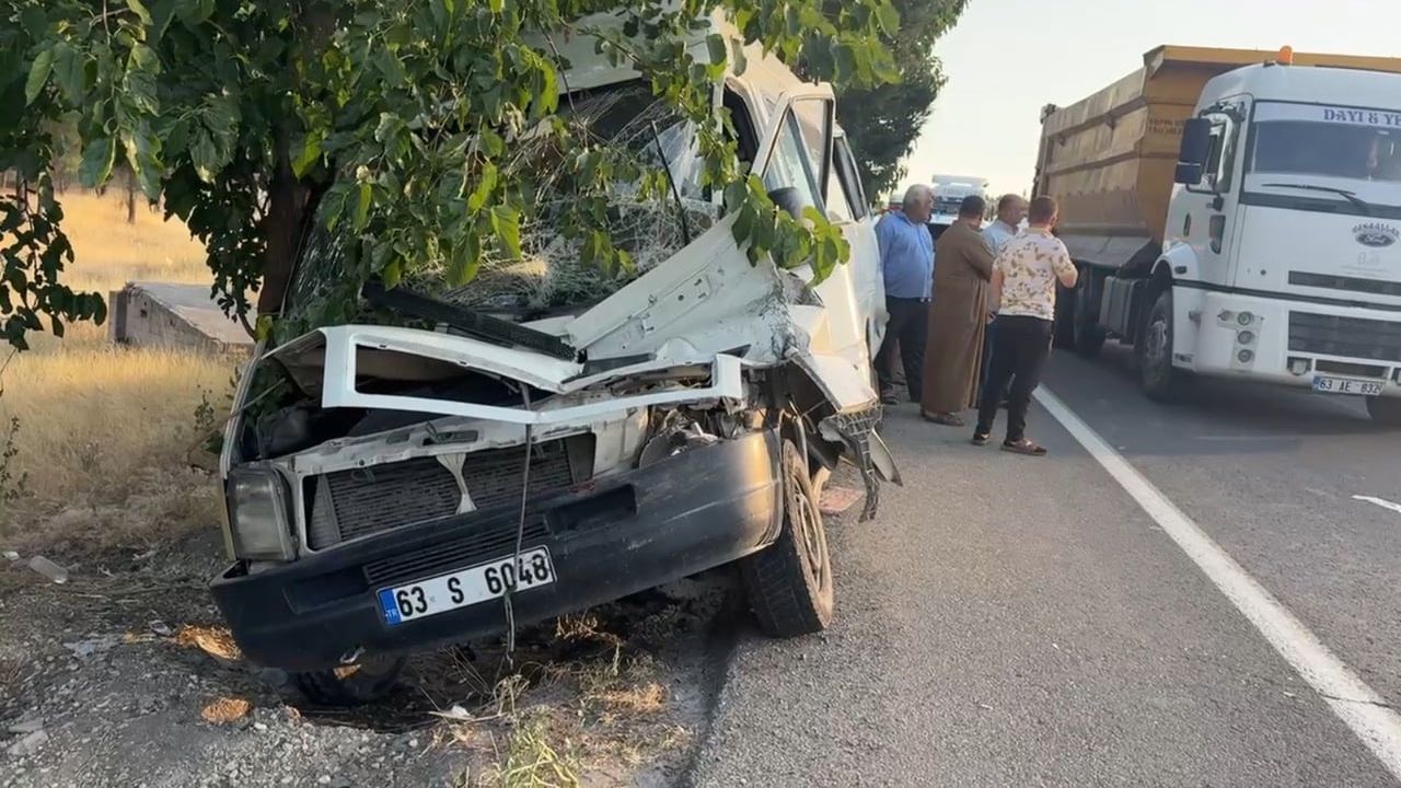 Şanlıurfa'da zincirleme trafik kazası: 4 yaralı