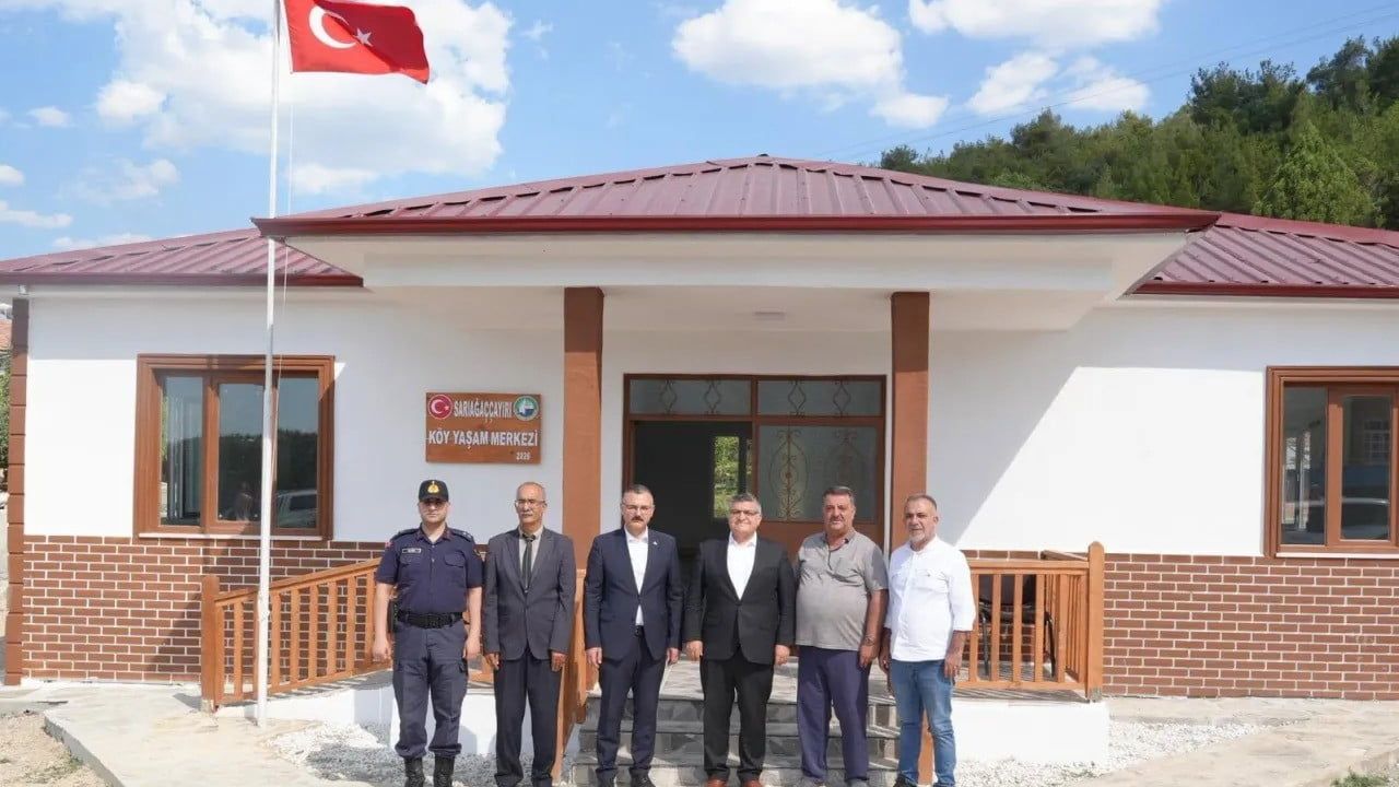 Sarıağaççayırı köy yaşam merkezi projesinde sona yaklaşıldı
