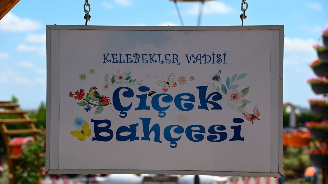 Selçuklu çiçek bahçesi 20 Haziran'da ziyarete açılıyor