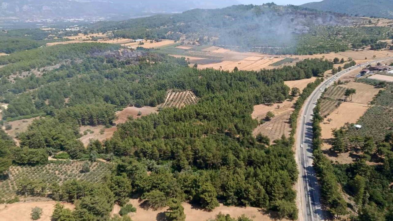 Seydikemer’deki orman yangını kontrol altına alındı