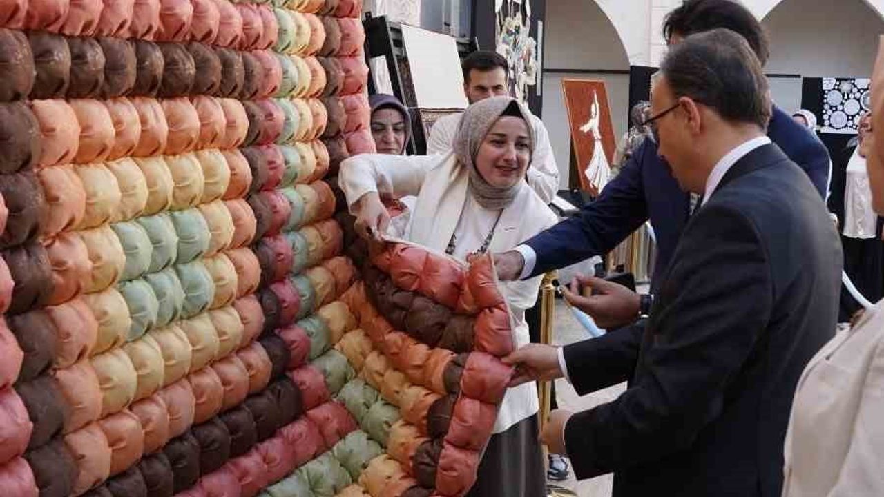 Siirt’te 'Atıktan Sanata, Sanatla Geleceğe' sergisi çevre bilincini sanatla buluşturdu