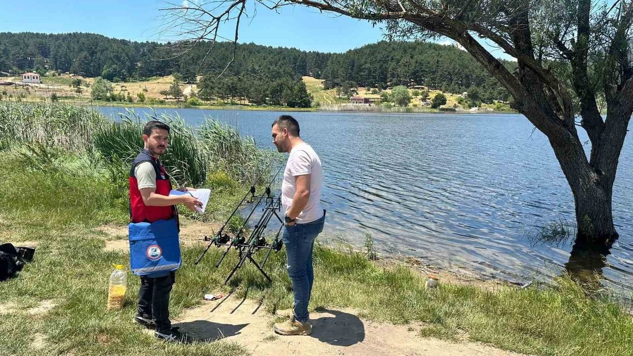 Simav’da amatör balıkçılık denetimleri sürüyor