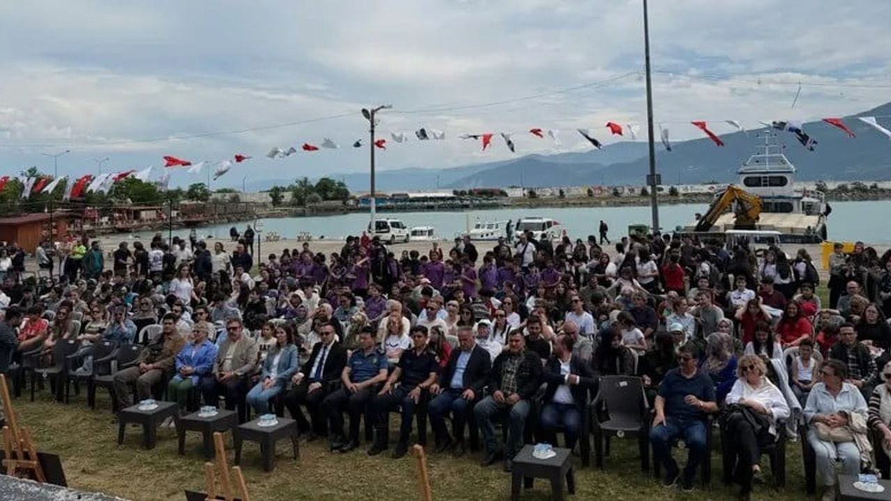 Sinop Gerze'de Müzik, Resim ve Spor Etkinliği: Çocuklar Sanatla Buluştu