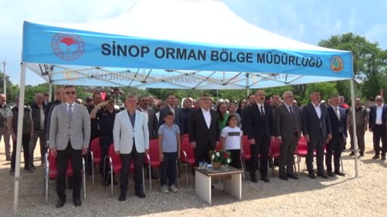 Sinop’ta 24 hektarlık Sinop Millet Ormanı hizmete açıldı
