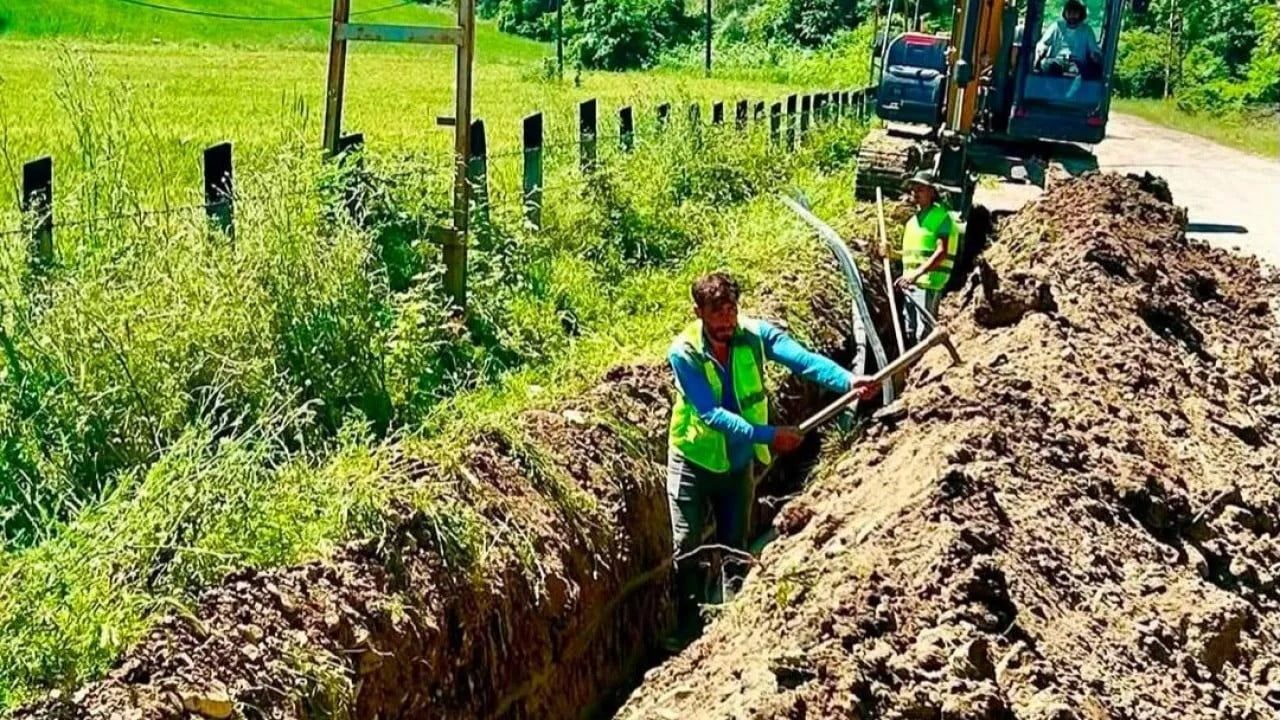 Sinop’ta içme suyu altyapı çalışmaları Gerze ilçesinde sürüyor