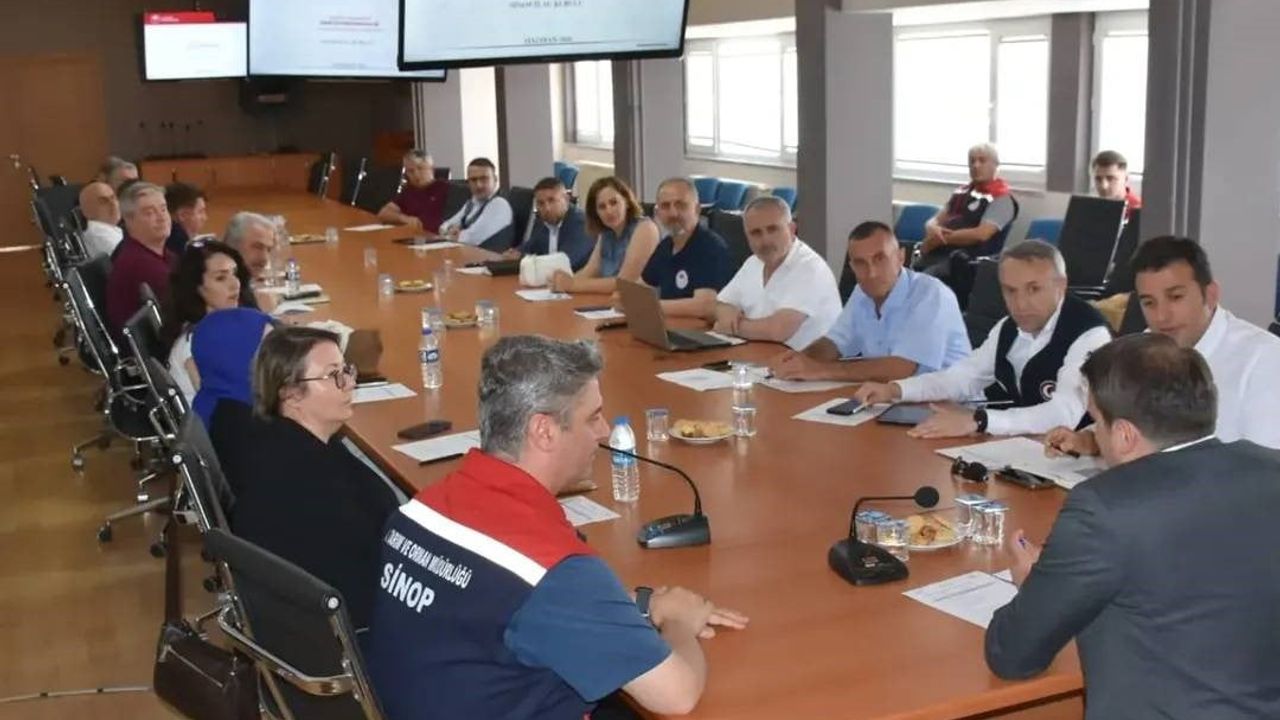 Sinop'ta su verimliliği belgesi eğitim ve bilgilendirme toplantısı